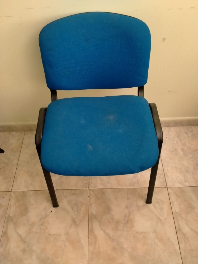 Silla de confidente Azul. 